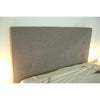 Bachelor King Bed - Upholstered Headboard