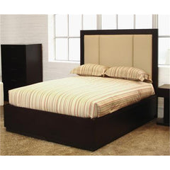 Bachelor King Bed - Upholstered Headboard