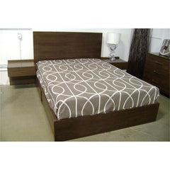 Rockford King Storage Bed - Walnut Headboard